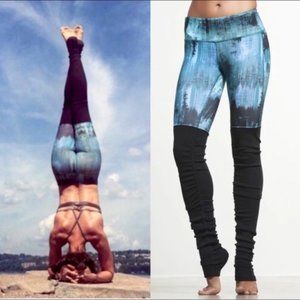 ALO Goddess Legging Deep Teal Desert Sunset Size S